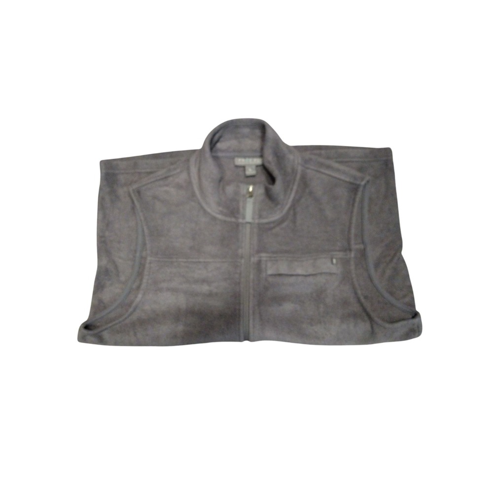 Free Fly Fleece Full Zip Vest Ladies Large Grey